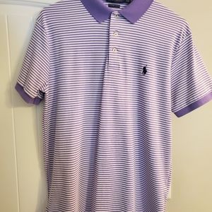 Ralph Lauren Polo Medium Purple Custom Slim Fit